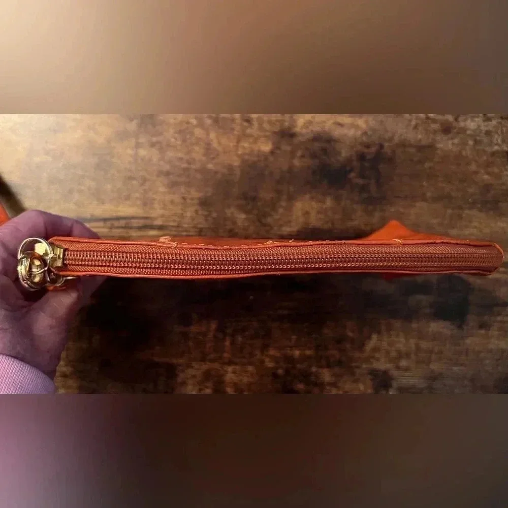 Chi by Carlos Falchi | ladies leather wristlet